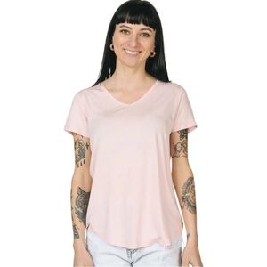 Jackson Rowe Girlfriend V-Neck Tee- Whisper